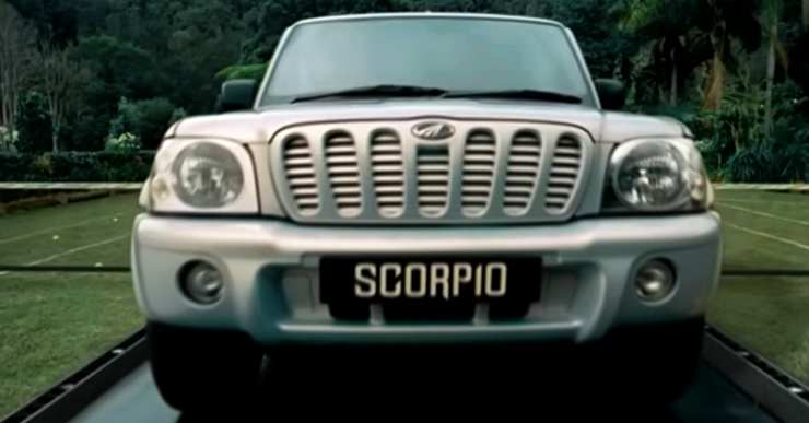 Mahindra Scorpio 2002 ad