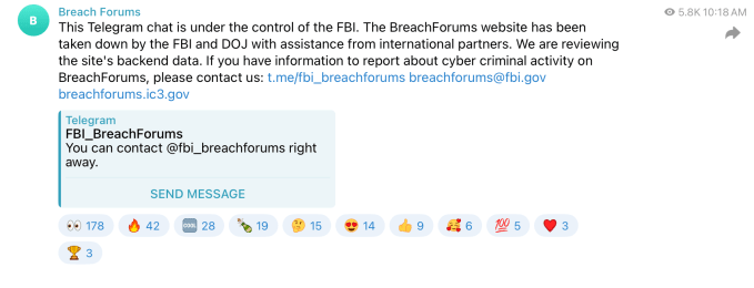 breachforums telegram fbi seized