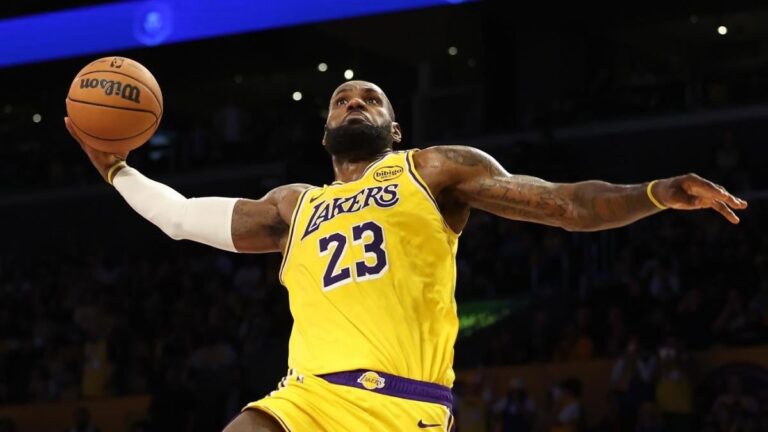 lebron james lakers getty images