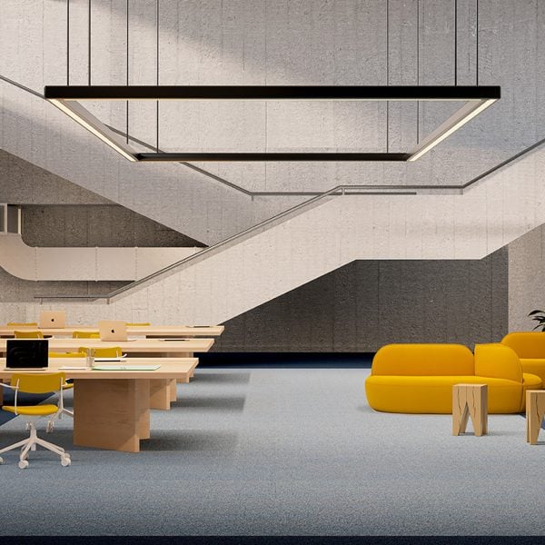 modulyss plus carpet tiles dezeen showroom dezeen 2364 col 0