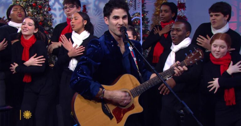 web extra darren criss christmas dance 1920