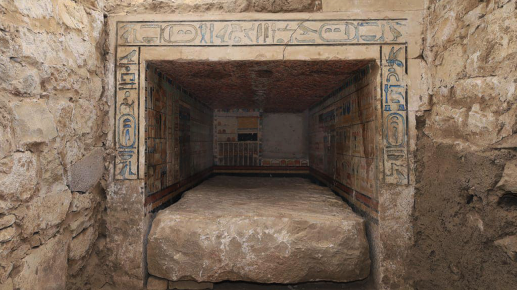 ancient rare eyptian tomb