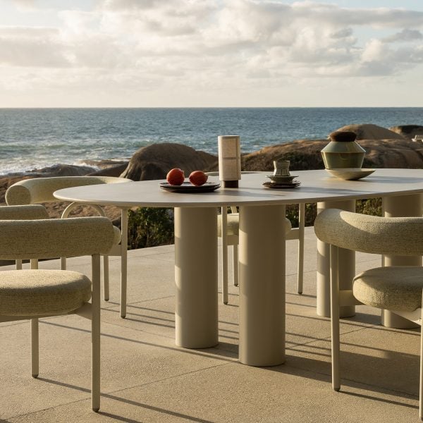 dombolo outdoor tables haldane design dezeen 2364 hero