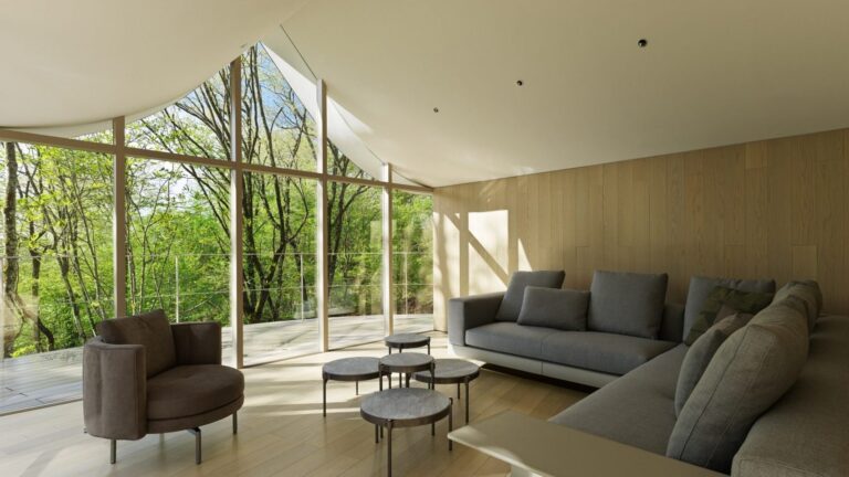 hand in hand house nendo architecture japan holiday homes residential dezeen 2364 hero