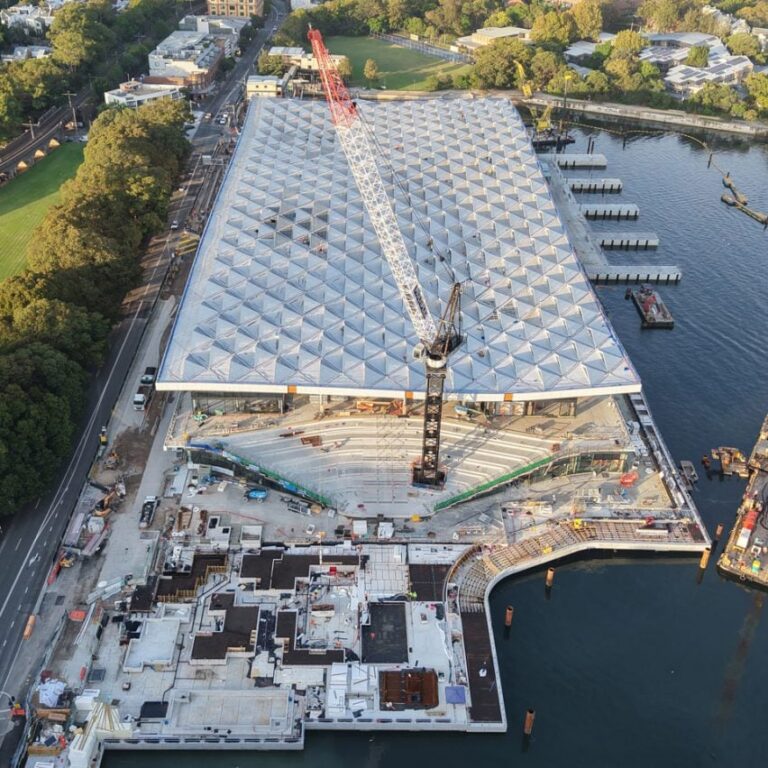 sq 3xn new sydney fish market roof tops out architecture australia dezeen 1704 col 0 852x852