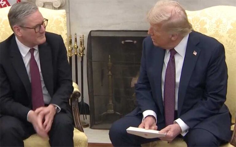 Trump Starmer