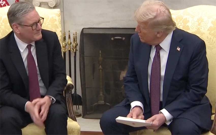 Trump Starmer